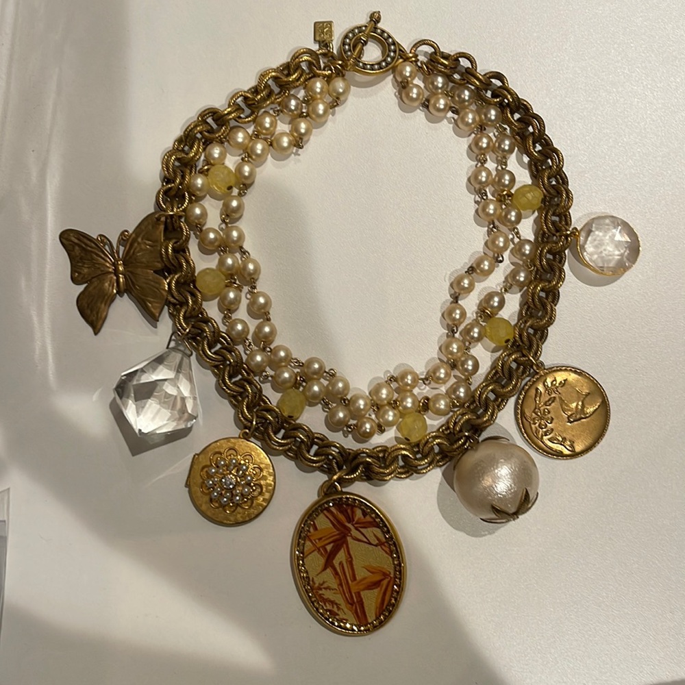 John Wind charm necklace.